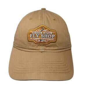 Green River Fly Shop At Flaming Gorge Resort Baseball Cap Brown One Size Ouray